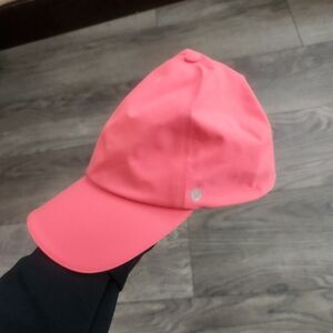lululemon athletica Coral Pink Womens Hat EXCELLENT CONDITION